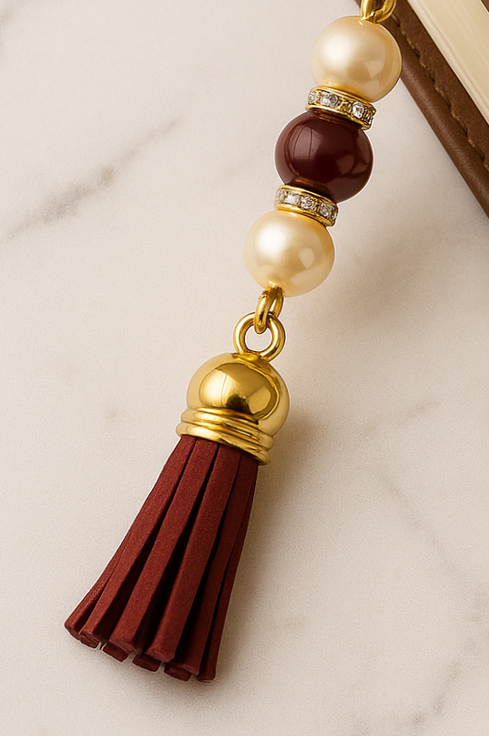 Elegant Tassel Bookmark