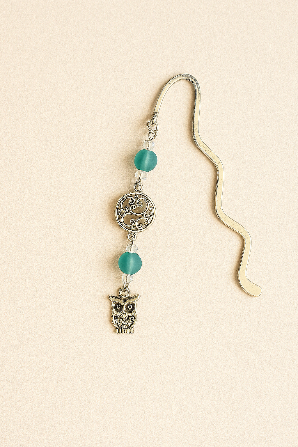 Handcrafted Owl Charm Bookmarks