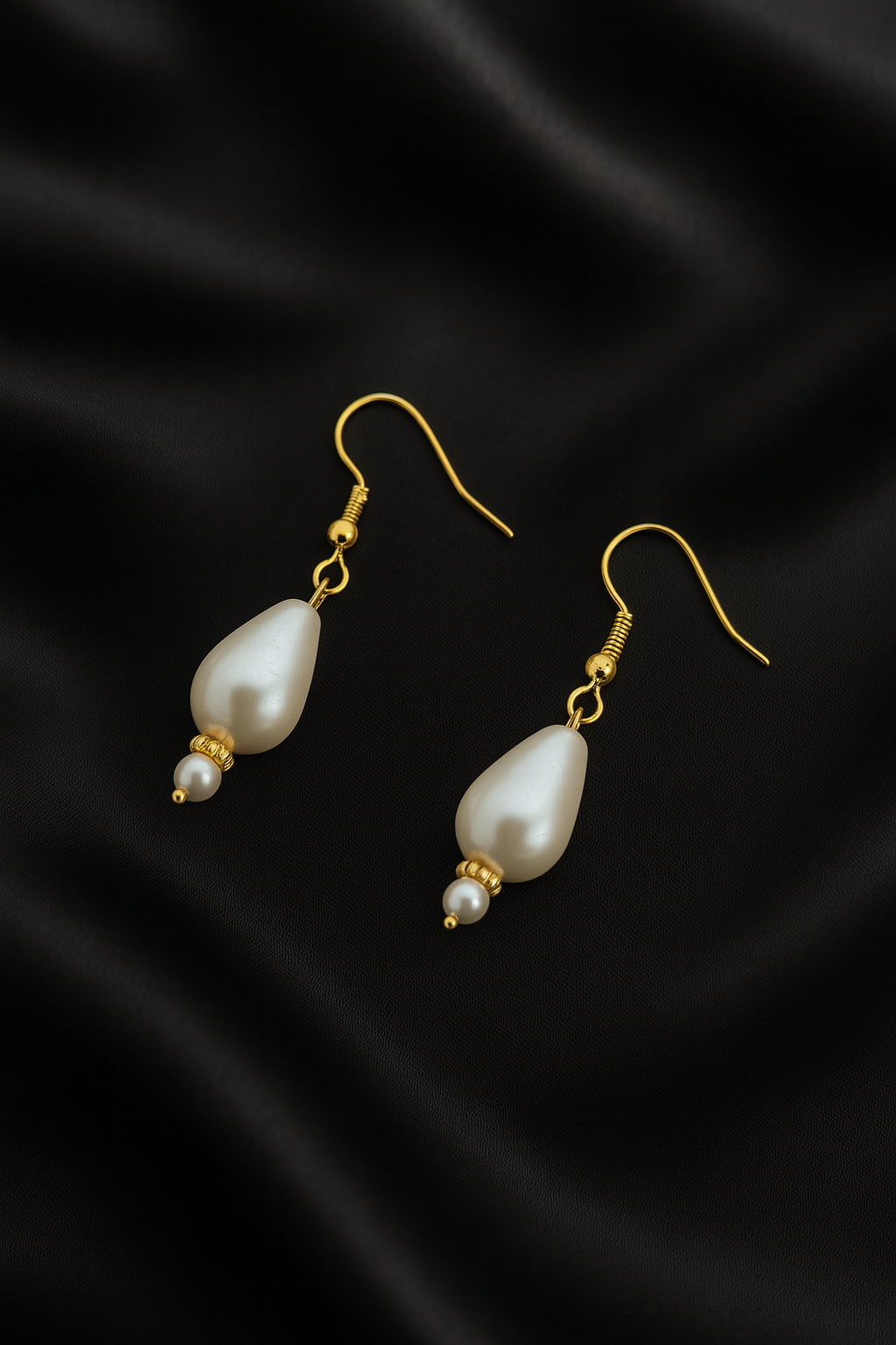 Elegant Faux Pearl Drop Earrings