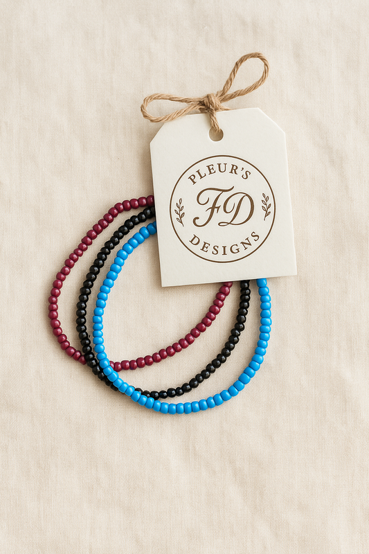 Handmade Beaded Bracelet Set