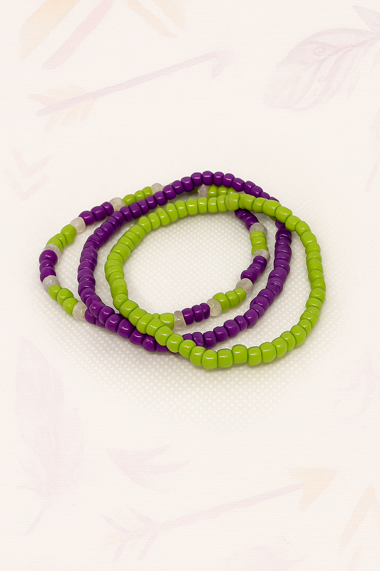 Boho Beaded Bracelet Set