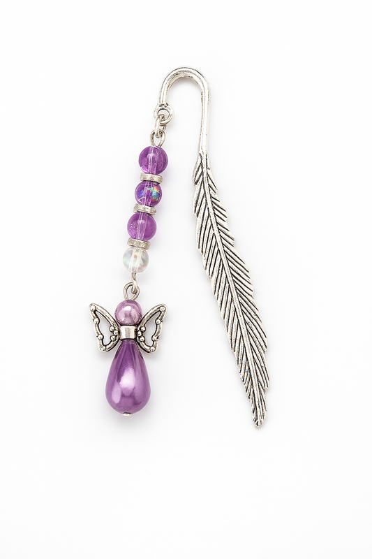 Angel Wing Feather Bookmark