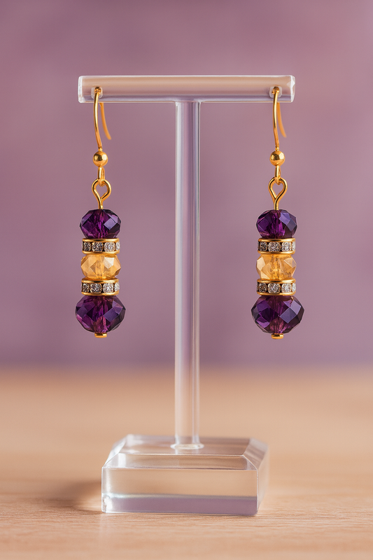 Elegant Handmade Dangle Earrings