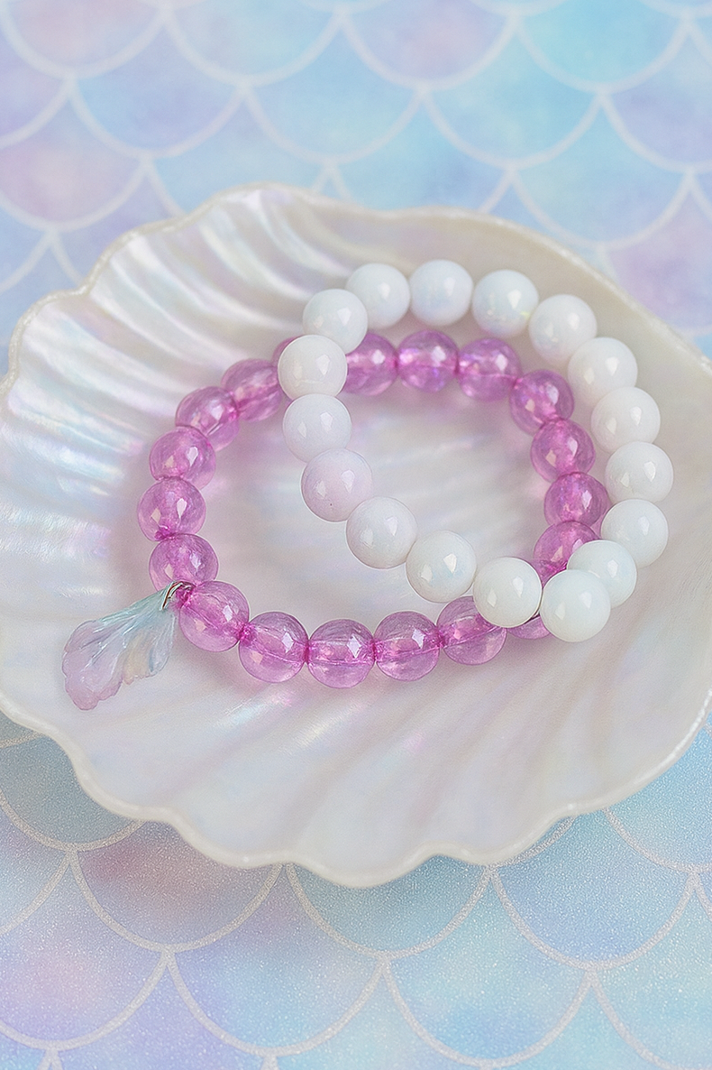 Mermaid Dreams Beaded Bracelet Set