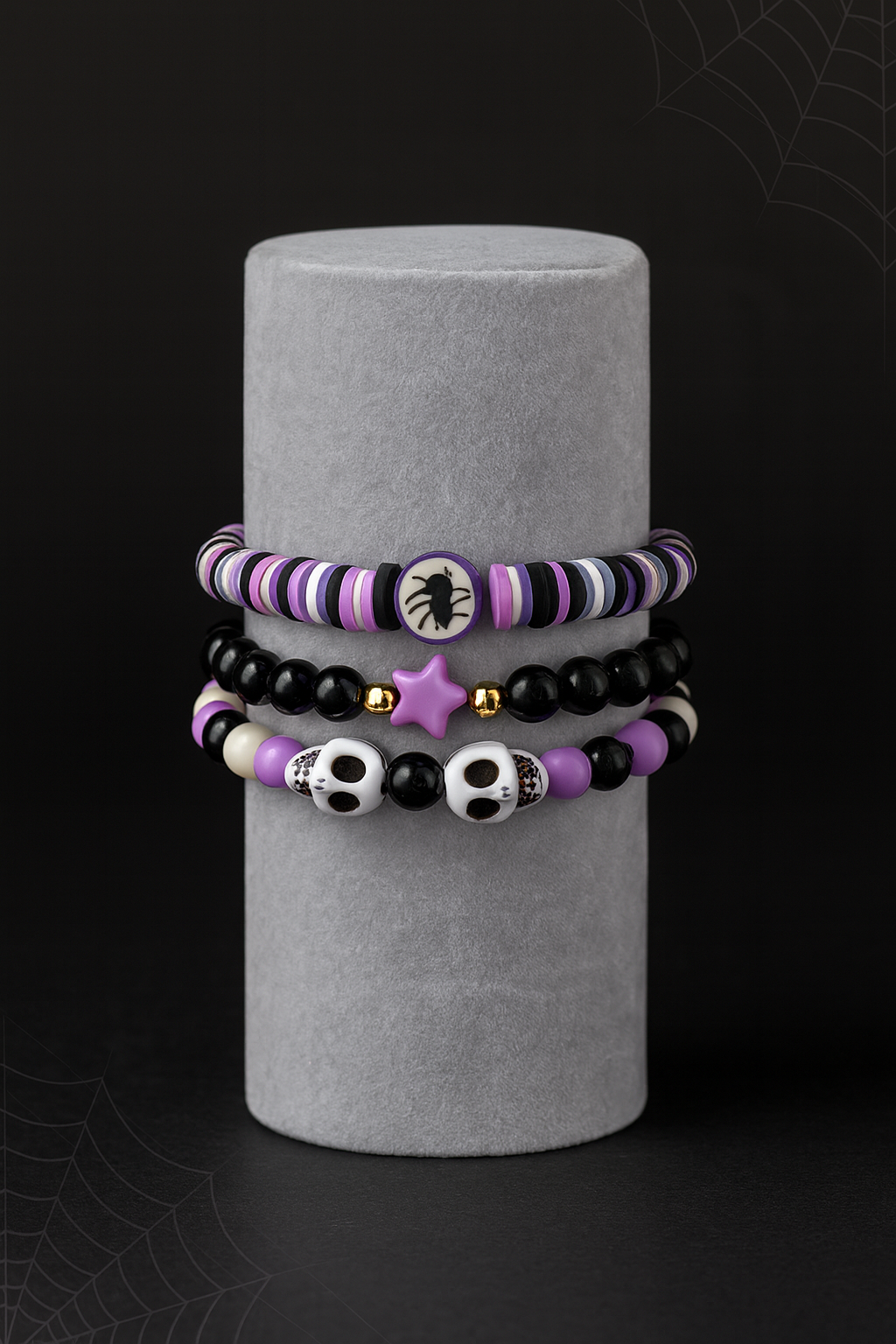 Spooky-Cute Halloween Bracelet Set for Kids
