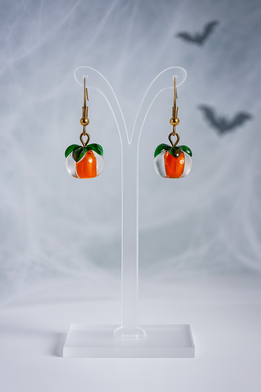 Mini Pumpkin Earrings
