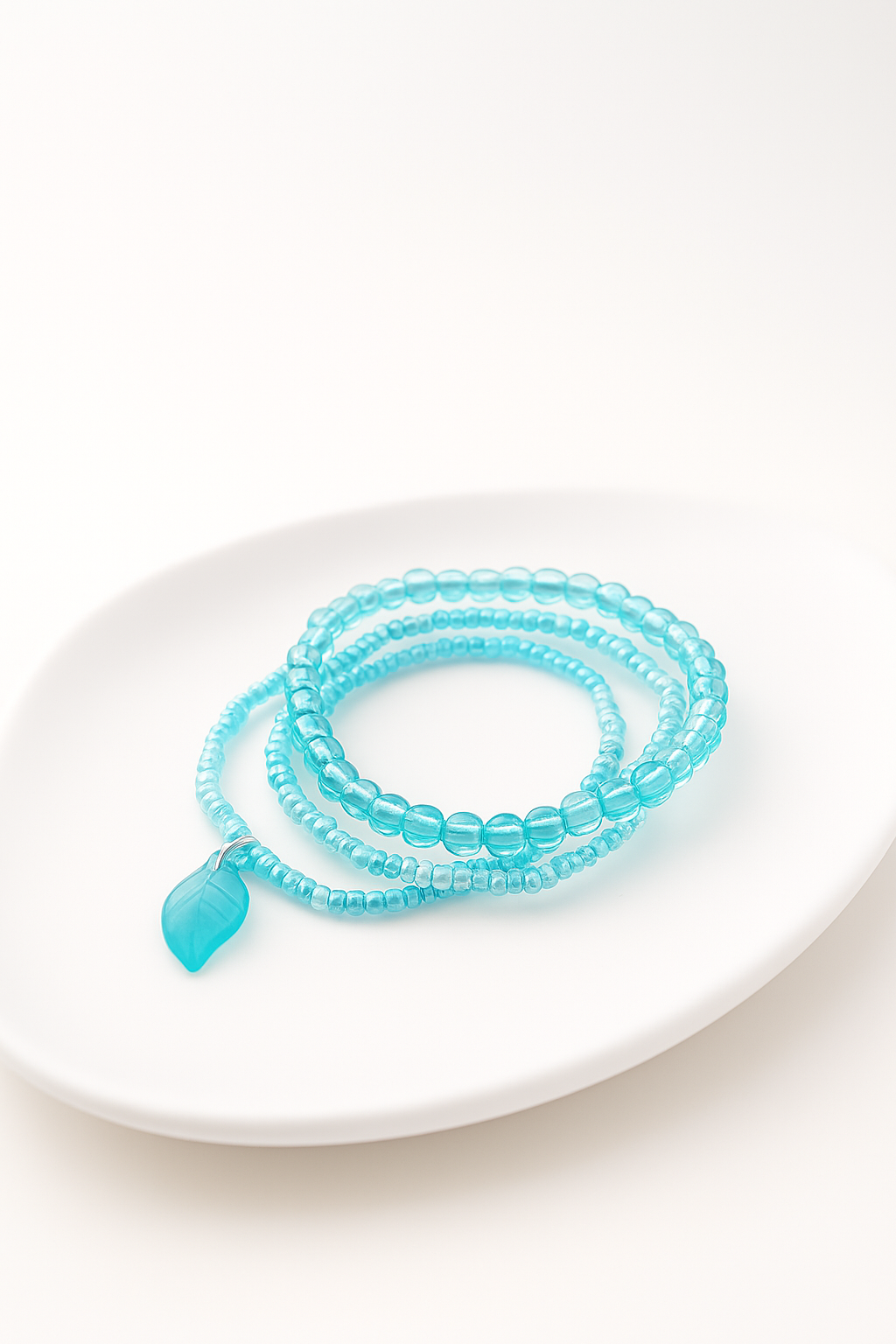 Ocean Breeze Beaded Bracelet Set