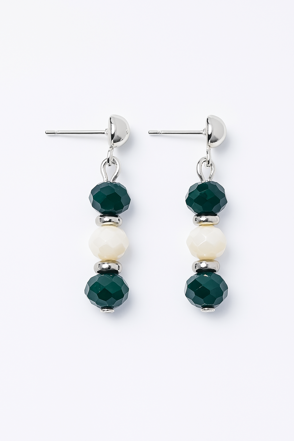 Elegant Handmade Beaded Drop Earrings