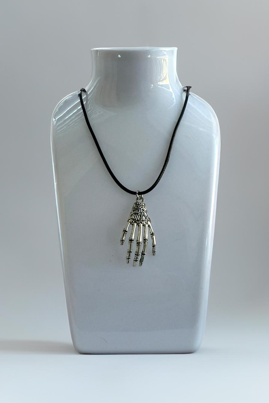 Skeleton Hand Pendant Necklace